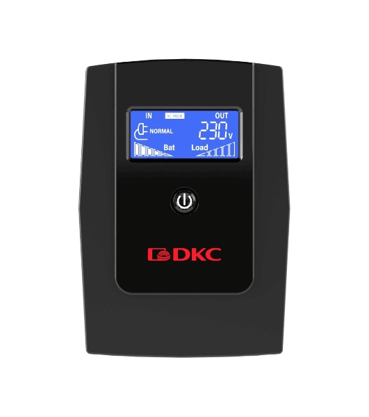 Источник бесперебойного питания ИБП Info LCD 800В.А IEC C13 (3) USB + RJ45 DKC INFOLCD800I