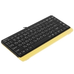 Комплект клавиатура+мышь A4Tech FStyler F1110 проводной, USB, 2000 DPI, чёрный/жёлтый, фото13