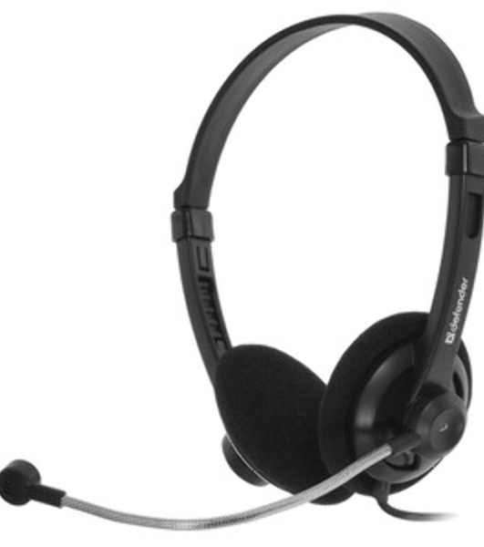 Гарнитура Defender Aura 104 чёрный, проводная