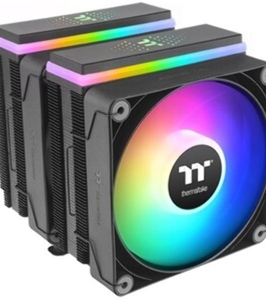 Устройство охлаждения (кулер) Thermaltake Astria 600 ARGB Soc-AM5/AM4/1151/1200/1700 черный 4-pin 26.8dB Al 265W Ret (CL-P121-CA12SW-A)