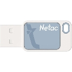 Флешка USB Netac UA31 (NT03UA31N-032G-20BL), 32Gb, USB 2.0, R/W 110/45, синий/белый, фото3