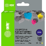 Картридж струйный Cactus CS-EPT2714 27XL желтый (17 мл) для Epson WorkForce WF-3620/3640/7110/7210, фото 1