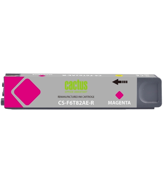 Картридж струйный Cactus CS-F6T82AE-R 973XL пурпурный (120мл) для HP PageWide Pro 452dw/477dw