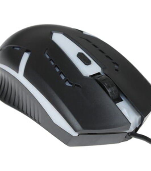 Мышь проводная Defender Hit MB-601 черный, 1200 dpi, USB, кнопки - 4
