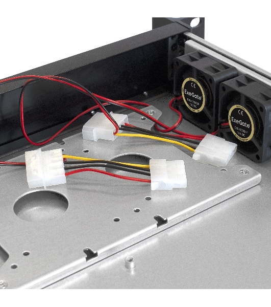 Серверный корпус ExeGate EX293306RUS Pro 1U390-01 RM 19', высота 1U, глубина 390, БП 1U-F450AS, USB