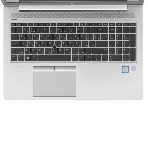 Клавиатура для ноутбука HP EliteBook 850 G5 755 G5 черная с серой рамкой, подсветкой и указателем, фото3