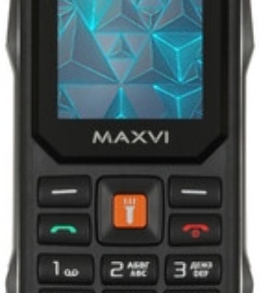 Мобильный телефон Maxvi T100 оранжевый