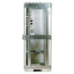 Шкаф телекоммуникационный напольный 42U (800x800) дверь металл (3 места), ШТК-М-42.8.8-3ААА, фото6