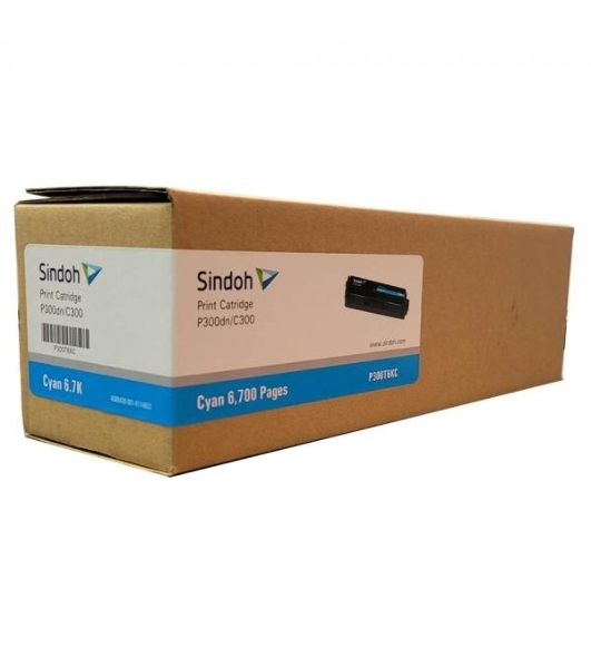 Картридж лазерный голубой для цветных устройств Sindoh P300dn/C300 (6 700 страниц)