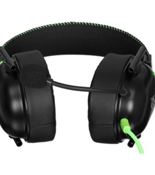 Гарнитура Defender Toxic чёрный, проводная, USB / mini jack 3.5 мм, подсветка
