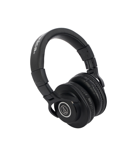 Проводные наушники Audio-Technica ATH-M40X черный, полноразмерные, складная конструкция