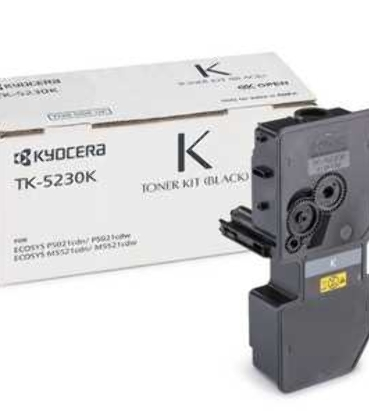 Картридж лазерный Kyocera TK-5230K (1T02R90NL0) черный для M5521cdn/M5521cdw/P5021cdn/P5021cdw/P5026cdn/P5026cdw 2600 стр.