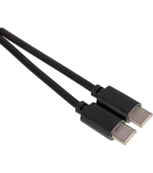 Кабель USB Type-C (m)-USB Type-C (m) 1м черный