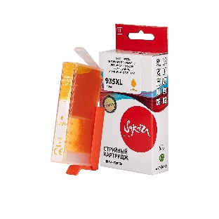Картридж струйный Sakura C2P26AE (№935XL Yellow) для HP, желтый, 14,6 мл., 1000 к.