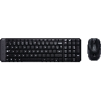 Комплект клавиатура+мышь Logitech MK220 беспроводной, USB, 1000 DPI, чёрный, фото33