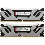 Оперативная память Kingston Fury Renegade, DDR5, 96Gb (2x48Gb), 6400MHz, CL32, DIMM, с радиатором, RGb, серебристый, фото12