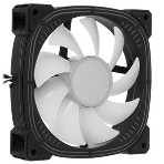 Вентилятор для корпуса Formula Nulight 12WH RGb 120х120x25 белый 3-pin 4-pin (Molex) 19.06дБ (NULIGHT 12WH FR) Ret, фото7