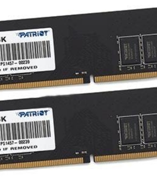 Оперативная память Patriot Signature, DDR4, 16GB (2x8 GB), 2666 MHz, CL17, DIMM