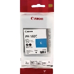 Картридж струйный Canon PFI-102C (0896B001) голубой (130 мл.) для Canon imagePROGRAF iPF605, iPF610., iPF650, iPF655, iPF710, iPF750, iPF755, LP17, iPF510, фото7