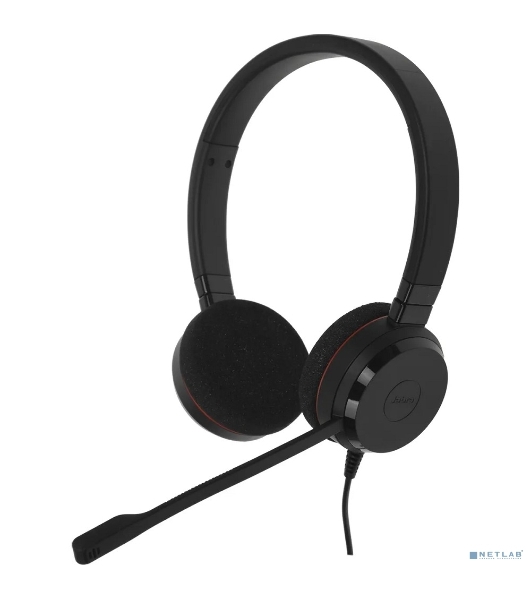 Гарнитура Jabra Evolve 20 MS Stereo USB чёрный, проводная
