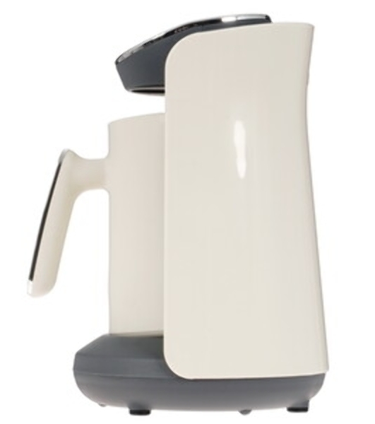 Электрическая турка BRAYER BR1142 белый/серый, исп. кофе -молотый, 0.5 л, 500 Вт.