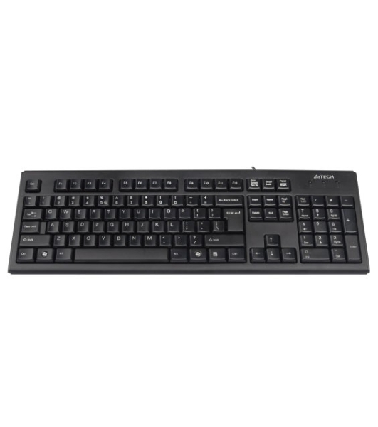 Клавиатура проводная A4Tech KR-83, USB, черный