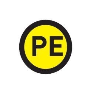 Наклейка PE (1шт) (d20мм) PROxima an-2-08 EKF