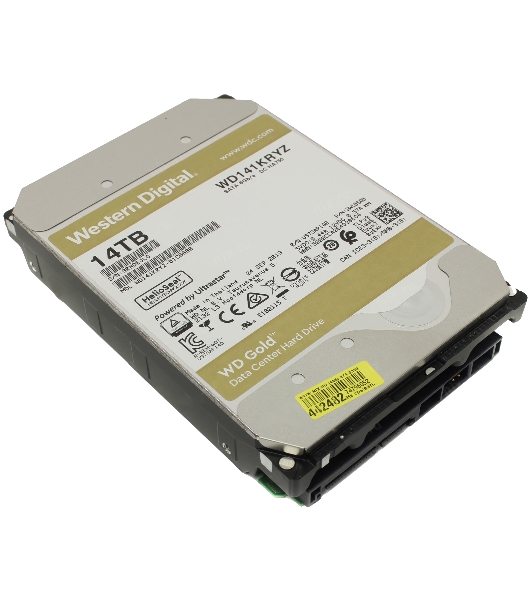 Жесткий диск WD GOLD WD141KRYZ 14ТБ 3,5' 7200RPM 256MB 512E (SATA-III)