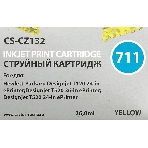 Картридж струйный Cactus CS-CZ132 №711 желтый (26 мл) для HP DesignJet T120/T520, фото2