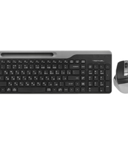 Комплект клавиатура+мышь A4Tech FStyler FB2535C беспроводной, USB + Bluetooth, 2000 DPI, черный