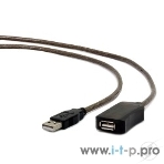 Кабель-удлинитель USB2.0 активный Gembird/Cablexpert UAE-01-10M, AM/AF, 10м, фото2