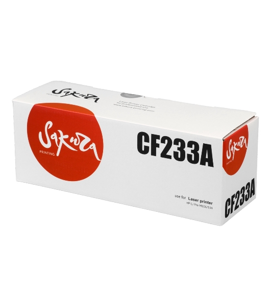 Картридж лазерный Sakura CF233A для HP LJ Pro M106/134, черный, 2 300к.