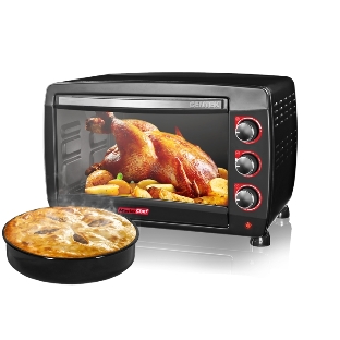 Мини-печь Centek CT-1532-46 (черн) 46л 2000 Вт,, таймер 90 мин, 4 режима, max 320°