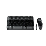 Комплект клавиатура+мышь Logitech MK220 беспроводной, USB, 1000 DPI, чёрный, фото30