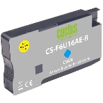 Картридж струйный Cactus CS-F6U16AE-R 953XL голубой (24мл) для HP OJ Pro 7740/8210/8218/8710/8715, фото3