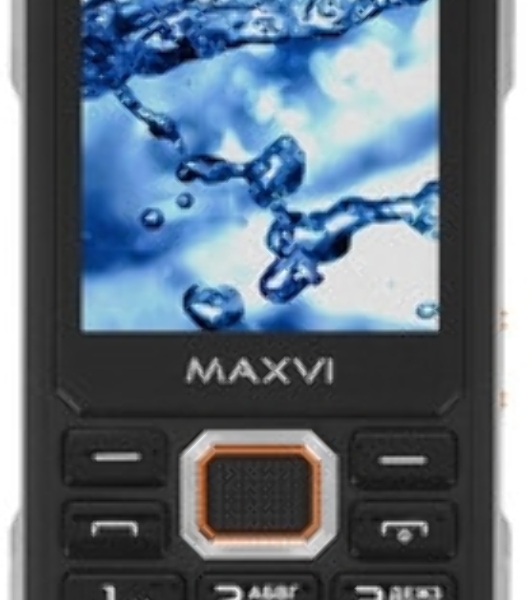 Мобильный телефон Maxvi T12 черный