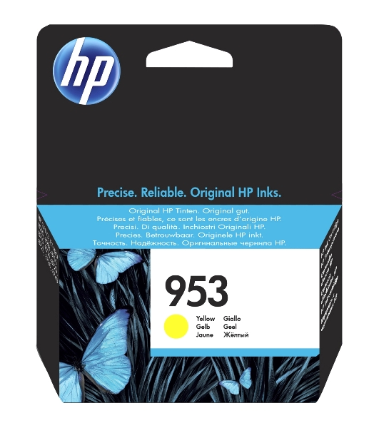 Картридж струйный HP 953 F6U14AE желтый для HP OJP 8710/8715/8720/8730/8210/8725 (700 стр.)