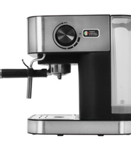 Кофеварка рожковая Centek CT-1164 серебристый, исп. кофе - молотый, 1.5 л, 1150 Вт, 15 бар