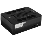 Источник бесперебойного питания SMARTWATT UPS SAFE PRO LCD 1000 черный 1000/600 ВА/Вт, напольный/настенный, линейно-интерактивный, LCD дисплей, Shuko CEE7/4 - 8 шт. (4 шт. с резервным питанием, 4 шт. - сетевой фильтр), фото19