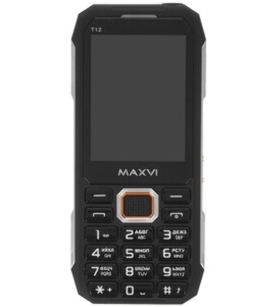 Мобильный телефон Maxvi T12 черный