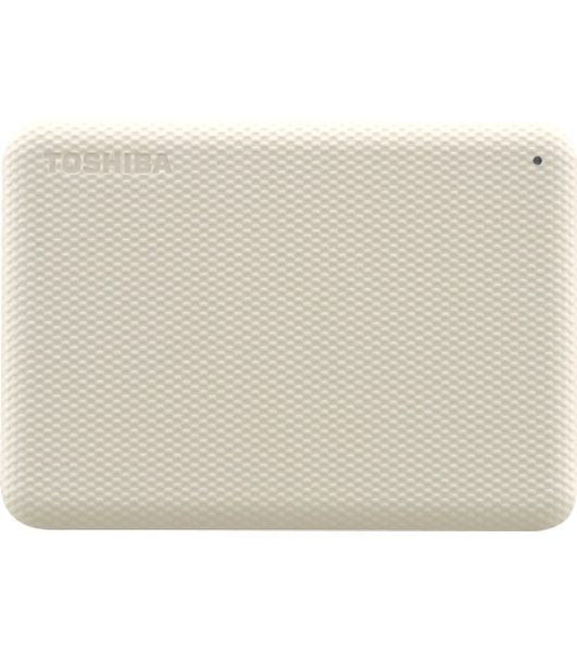 Внешний HDD 2.5' Toshiba Canvio Advance, 4TB, USB 3.2 Gen 1 Type-A, 5400 rpm, белый