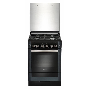 Плита газовая Gefest ПГ 6300-02 0046 черный, конфорок 4 шт, духовка 52 л, 60 см x 85 см x 60 см