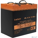 Аккумуляторная батарея ExeGate EX285652RUS HRL 12-55 (12V 55Ah, под болт М6), фото2
