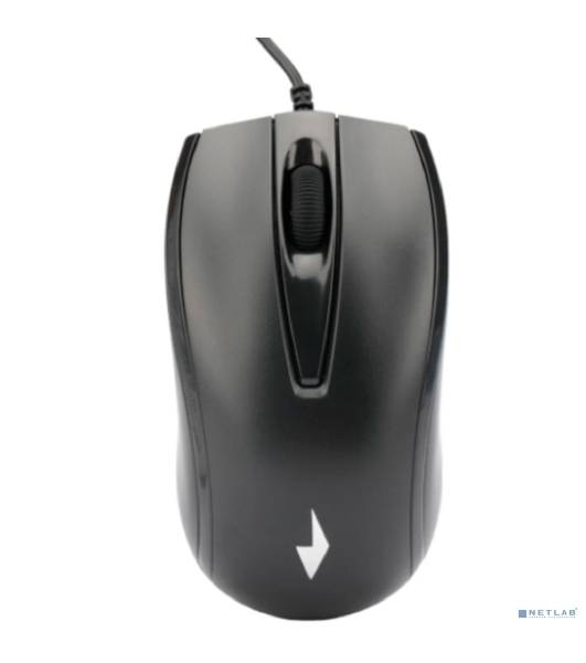 Мышь проводная Gembird MOP-110 черный, 1000 dpi, USB, кнопки - 3