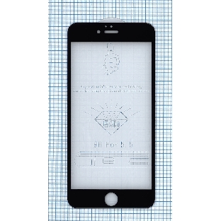 Защитное стекло 6D для Apple iPhone 6/6S Plus черный