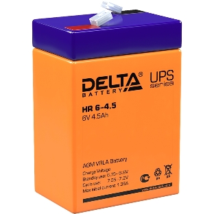 Батарея для ИБП Delta HR 6-4.5 (6V, 4.5Ah)