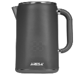 Электрочайник Aresa AR-3481 серый, 1.6 л, 1700 Вт, скрытый нагревательный элемент, поддержание температуры, фото5