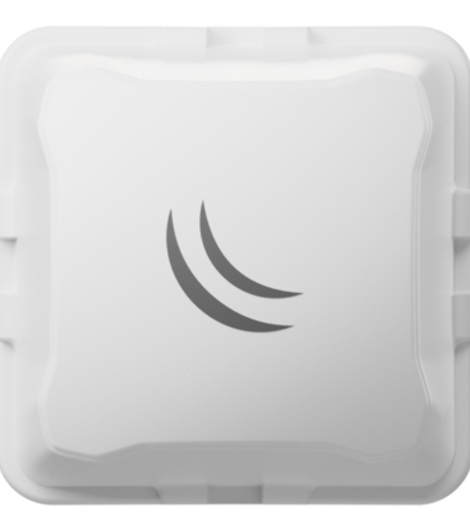 Точка доступа MikroTik CubeSA 60Pro ac (60Ghz antenna, 802.11ay wireless and 5GHz 802.11ac backup, 4 core x 716MHz CPU, 256MB RAM, 1 x Gigabit LAN port, RouterOS L4, POE, PSU) for use as an AP in Point-to-Multipoin