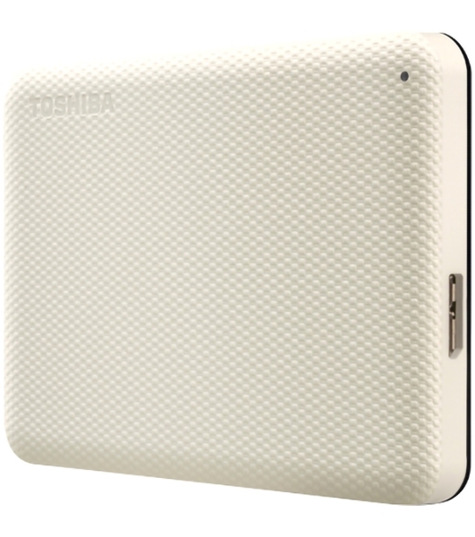 Внешний HDD 2.5' Toshiba Canvio Advance, 4TB, USB 3.2 Gen 1 Type-A, 5400 rpm, белый