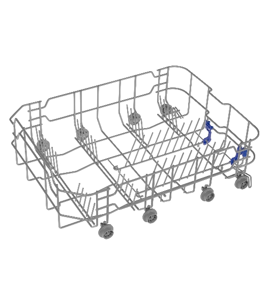 Посудомоечная машина Maunfeld MWF45220W, белый, 44.8 см, 10 компл., 49 дБ, класс A++